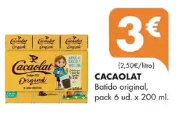 Supermercados Lupa CACAOLAT Batido original oferta