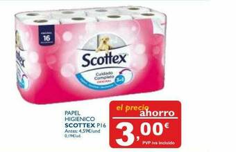 Supermercados La Despensa Papel Higienico Scottex oferta