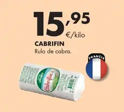 Supermercados Lupa CABRIFIN Rulo de cabra. oferta