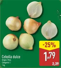 ALDI Cebolla dulce oferta