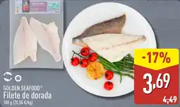 ALDI GOLDEN SEAFOOD Filete de dorada oferta