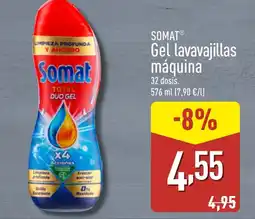 ALDI SOMAT Gel lavavajillas máquina oferta