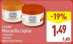 ALDI LACURA Mascarilla capilar oferta