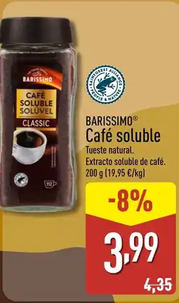 ALDI BARISSIMO Café soluble oferta