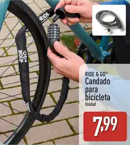 ALDI RIDE & GO Candado para bicicleta oferta