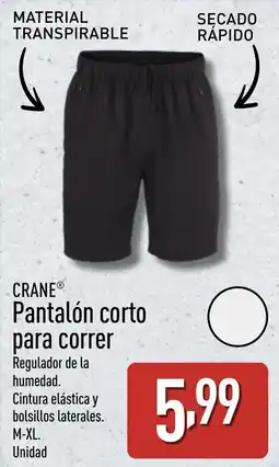ALDI CRANE Pantalón corto para correr oferta