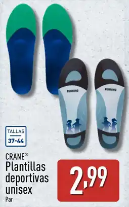ALDI CRANE Plantillas deportivas unisex oferta