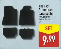 ALDI RIDE & GO Alfombras para coche oferta