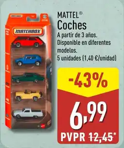 ALDI MATTEL Coches oferta