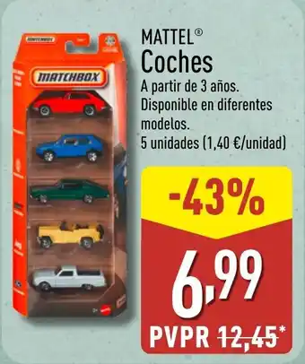 ALDI MATTEL Coches oferta
