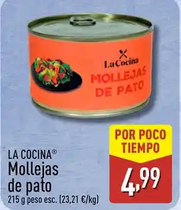ALDI LA COCINA Mollejas de pato oferta