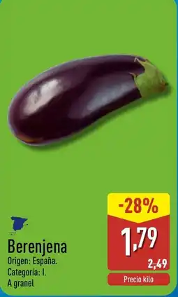 ALDI Berenjena oferta