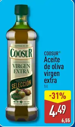ALDI COOSUR Aceite de oliva virgen extra oferta