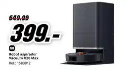 MediaMarkt ROBOT aspirador Vacuum X20 Max oferta