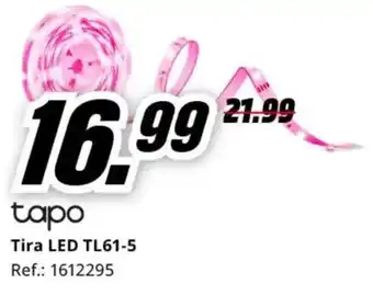 MediaMarkt TAPO Tira LED TL61-5 oferta
