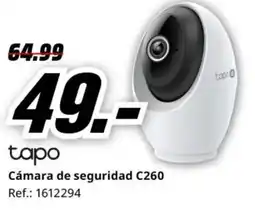 MediaMarkt TAPO Cámara de seguridad C260 oferta