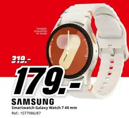 MediaMarkt SAMSUNG Smartwatch Galaxy Watch 7.40 mm oferta