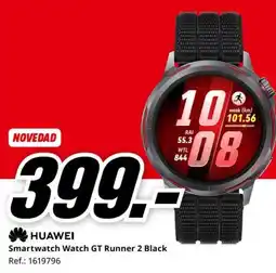 MediaMarkt HUAWEI Smartwatch Watch GT Runner 2 Black oferta