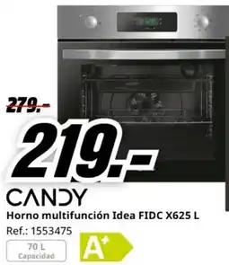 MediaMarkt CANDY Horno multifunción Idea FIDC X625 L oferta