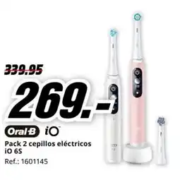 MediaMarkt ORAL-B Pack 2 cepillos eléctricos iO 6S oferta