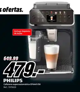 MediaMarkt PHILIPS Cafetera superautomática EP4441/50 oferta