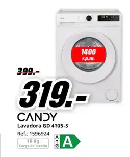 MediaMarkt CANDY Lavadora GD 4105-S oferta
