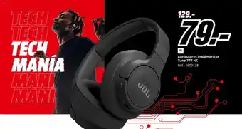 MediaMarkt JBL Auriculares inalámbricos Tune 777 NC oferta