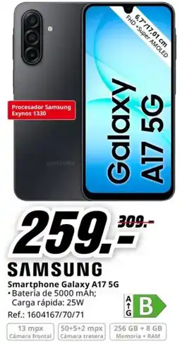 MediaMarkt SAMSUNG Smartphone Galaxy A17 5G oferta