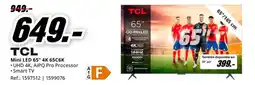 MediaMarkt TCL Mini LED 65" 4K 65C6K oferta
