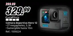 MediaMarkt GOPRO Cámara deportiva Hero 12 oferta
