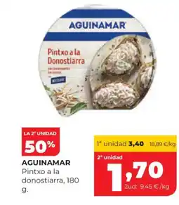Alimerka AGUINAMAR Pintxo a la donostiarra oferta