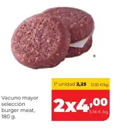 Alimerka Vacuno mayor selección burger meat oferta