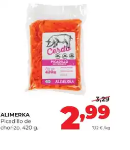 Alimerka ALIMERKA Picadillo de chorizo oferta