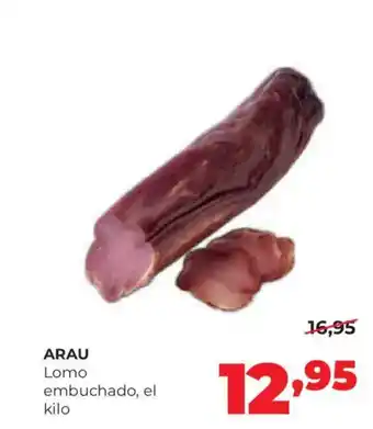 Alimerka ARAU Lomo embuchado oferta