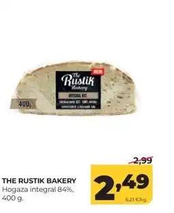 Alimerka THE RUSTIK BAKERY Hogaza integral 84% oferta