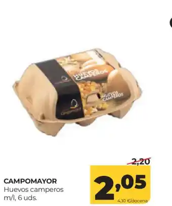 Alimerka CAMPOMAYOR Huevos camperos oferta