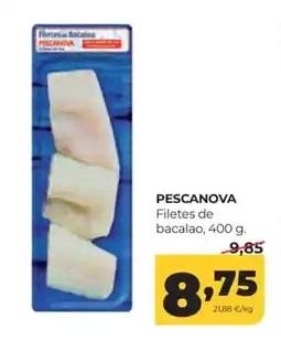 Alimerka PESCANOVA Filetes de bacalao oferta
