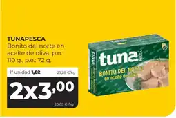Alimerka TUNAPESCA Bonito del norte en aceite de oliva oferta
