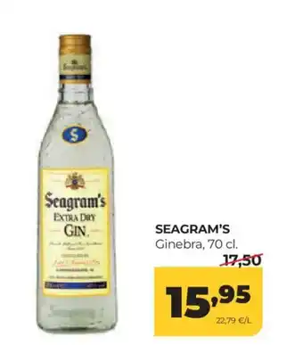 Alimerka SEAGRAM'S Ginebra oferta