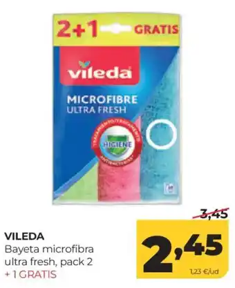 Alimerka VILEDA Bayeta microfibra ultra fresh oferta