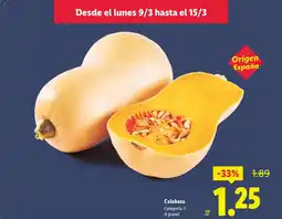Lidl Calabaza oferta