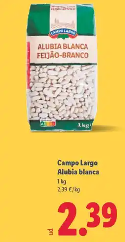 Lidl CAMPO LARGO Alubia blanca oferta