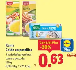 Lidl KANIA Caldo en pastillas oferta