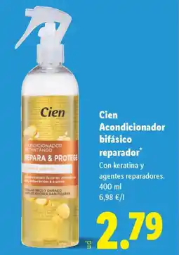 Lidl CIEN Acondicionador bifásico reparador oferta