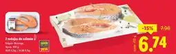 Lidl 2 rodajas de salmón oferta