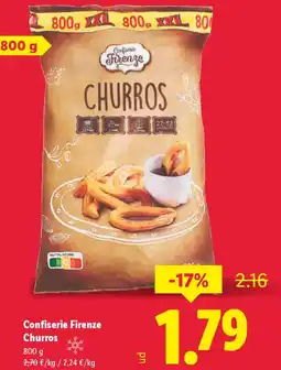 Lidl Confiserie Firenze Churros oferta