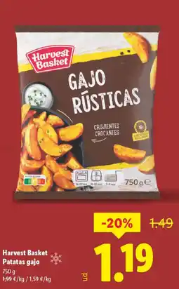 Lidl HARVEST BASKET t Patatas gajo oferta