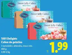 Lidl 1001 DELIGHTS Cubos de gelatina oferta
