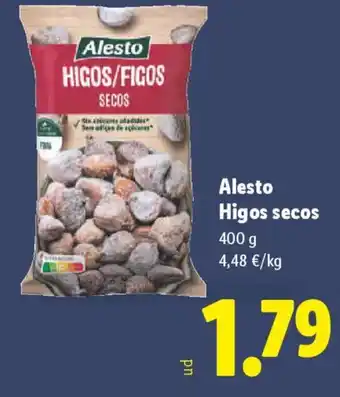 Lidl ALESTO Higos secos oferta