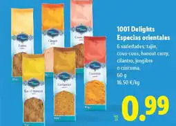 Lidl 1001 DELIGHTS Especias orientales oferta